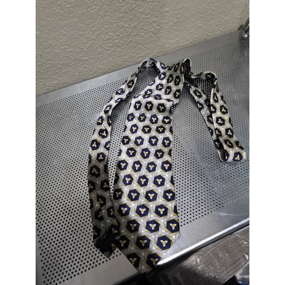 A Family Tie Made In England Silk Floral Print Tie Adult Men's
